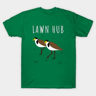 Lawn Hub Masked Lapwing Plover T-Shirt